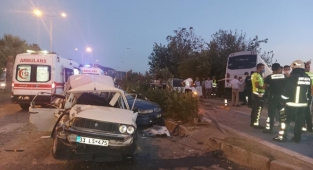 Alanya’da feci kaza: 1 ölü 8 yaralı