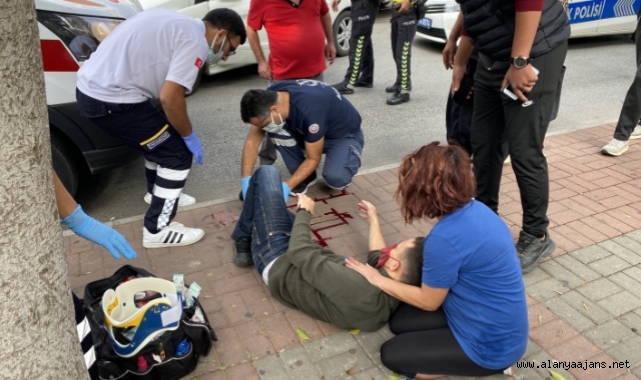 Alanya'da feci kaza: 1 yaralı
