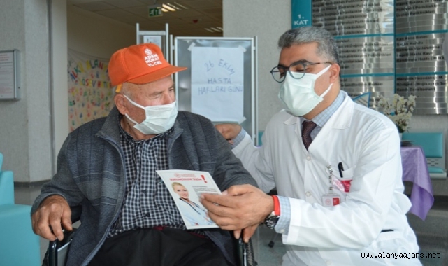 Alanya'da hastaların hak ve sorumlulukları anlatıldı