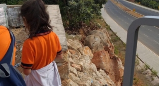 Alanya’da tehlikeli okul yolculuğu!