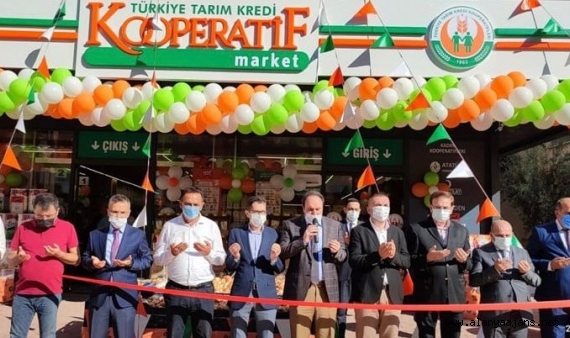 Alanya’nın kooperatif marketi açıldı