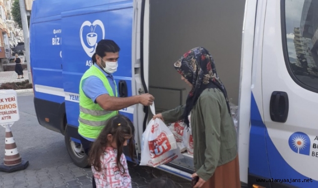 Alanyalı çocuklara 5768 litre süt
