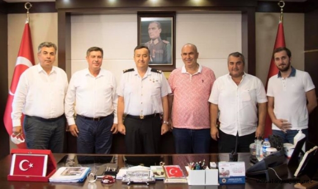 Klas Kankiler'den Paşa'ya ziyaret