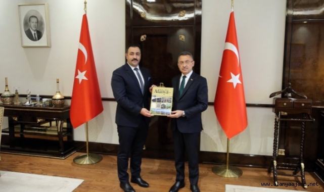 Rektör Kalan Cumhurbaşkanlığı Külliyesine gitti
