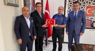 Ülkücülerden Müdür Patat'a ziyaret