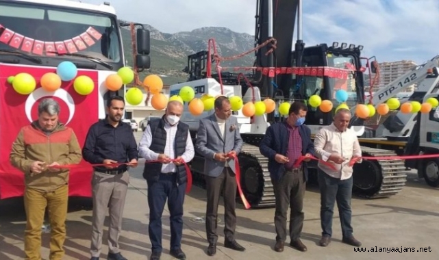 Alanya Belediyesi, filosuna yeni araçlar kattı