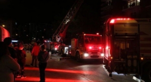 Alanya'da hamamda yangın paniği!