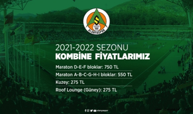 Alanya’da kombine satışı başladı