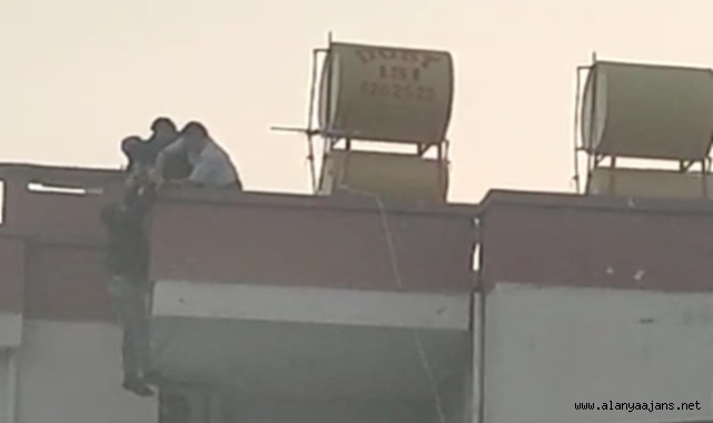 Alanya'da korku dolu anlar!