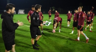 Alanya'da milli heyecan