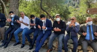 Alanya'da tüm şehitler için dua edildi