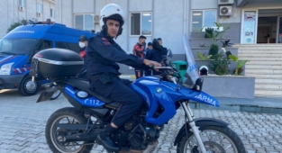 Alanya'da yaşayan engelli genç gönüllü askerlik yaptı