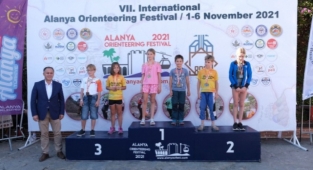 Alanya oryantiring festivali sona erdi