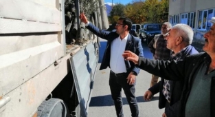 Alanya Ziraat Odası'ndan Gündoğmuş'a fidan bağışı