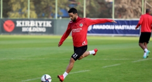 Alanyaspor, Beşiktaş maçı hazırlıklarını sürdürdü