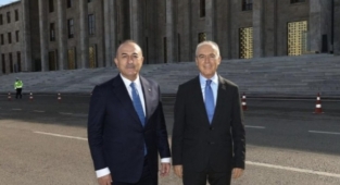 Bakan Çavuşoğlu ile Müftüoğlu bir araya geldi