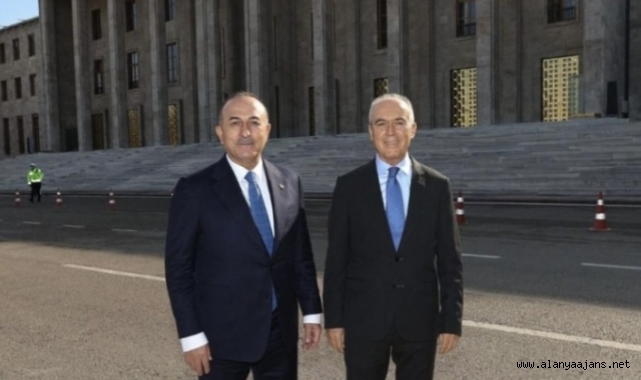 Bakan Çavuşoğlu ile Müftüoğlu bir araya geldi