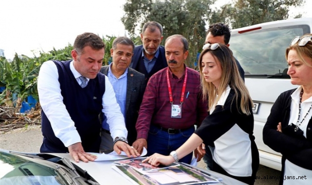 Başkan Yücel, Mahmutlar ve Kargıcak'taki projelerin startını verdi