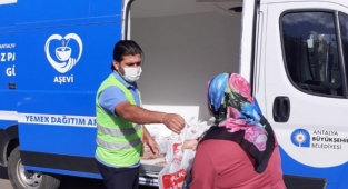 BŞB Alanya'da ihtiyaç sahiplerini unutmuyor