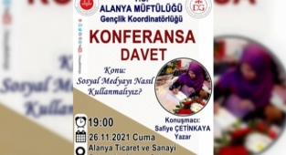 Müftü İlhan'dan konferansa davet