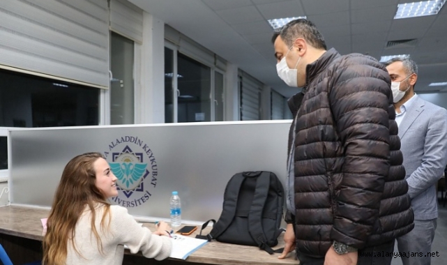 Rektör Kalan'dan Alanya'daki öğrencilere 'çorba' sözü