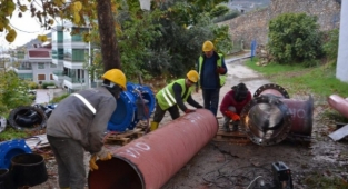 Alanya’daki içme suyu depoları yenileniyor