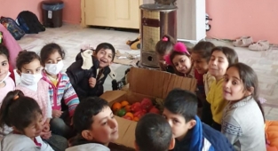 Alanya'dan karla kaplı doğuya özel hediye