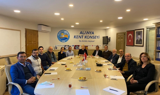 Alanya Kent Konseyi'nde yoğun gündem
