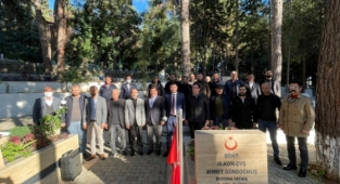 Alanya MHP şehitleri unutmadı