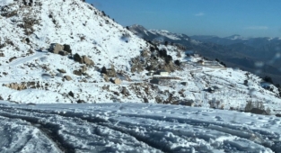 Alanya’nın yaylaları beyaza büründü
