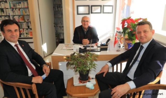 Alanya'ya okul kazandıran hayırseverler ziyaret edildi