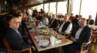 Alanyalı işadamları kahvaltıda buluştu