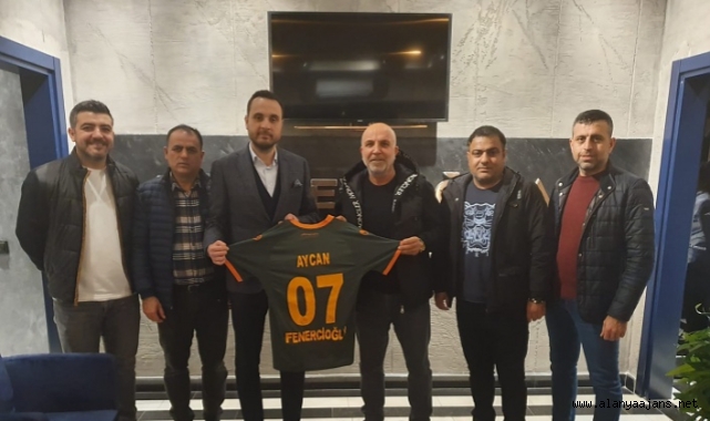 Alanyaspor'dan Aycan Fenercioğlu'na sponsorluk teşekkürü