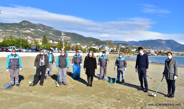 Deniz Çöpleri İzleme Programı Alanya'da uygulandı