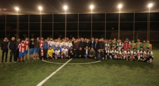 Dim'de halı saha turnuvası başladı