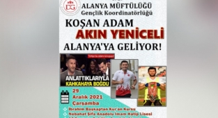 Koşan Adam Alanya'ya geliyor
