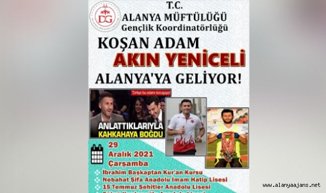 Koşan Adam Alanya'ya geliyor