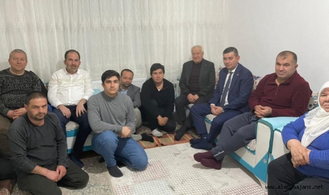Türkdoğan’dan Nazilli ailesine taziye ziyareti