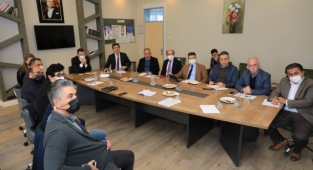 AHENK ilçe yönetimi toplandı