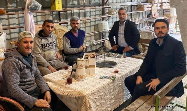 Ak Parti, Alanya’da esnaf ziyaretlerini sürdürüyor