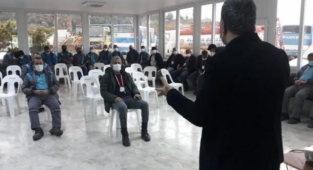 Alanya Belediyesi personeline iş güvenliği semineri