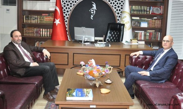 Alanya Cumhuriyet Başsavcısı Tekin’den Müftü İlhan’a ziyaret