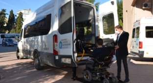 Alanya'da 196 engelliye 1658 kez hizmet verildi