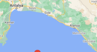 Alanya'da 5.3 şiddetinde deprem!