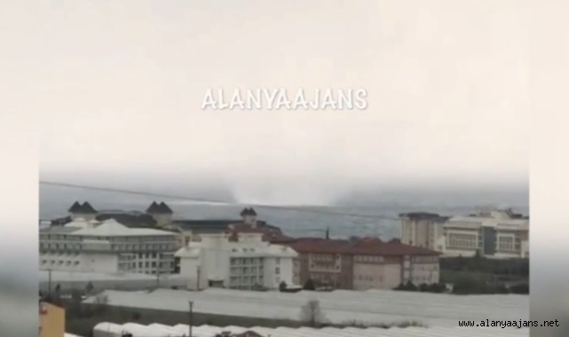 Alanya'da hortum