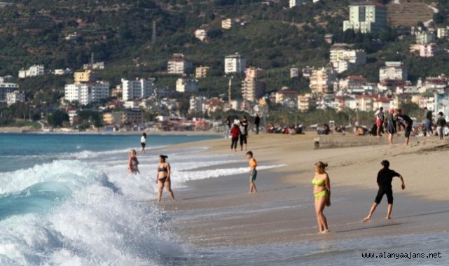 Alanya'da ocak ayında deniz keyfi