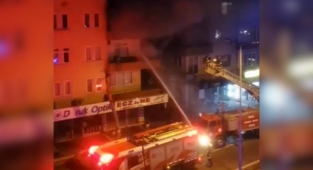 Alanya’da yangın paniği