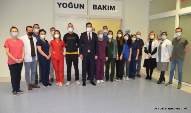 Alanya'da yeni yıla mesaide girdiler!