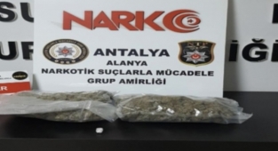 Alanya'da zehir taciri tutuklandı