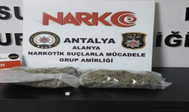 Alanya'da zehir taciri tutuklandı